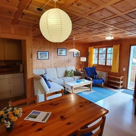 בית נופש Chalet Mon Refuge St Barbara, Leuk